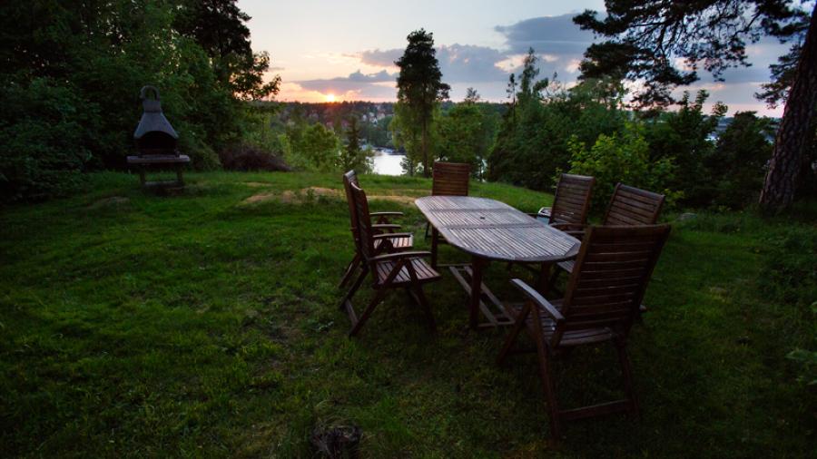 Föreningens gemensamma uteplats