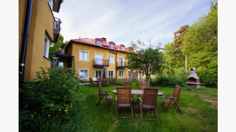 Föreningens gemensamma uteplats