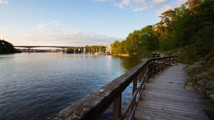 Skärgårdskänsla mitt i stan